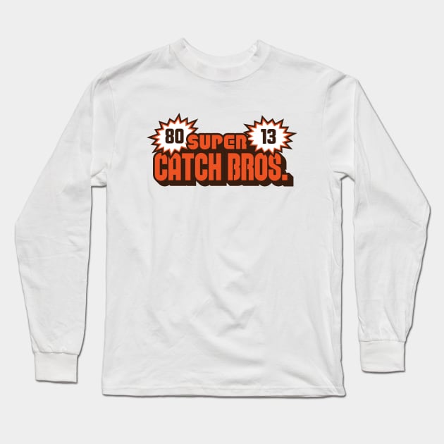 Super Catch Bros Long Sleeve T-Shirt by KFig21